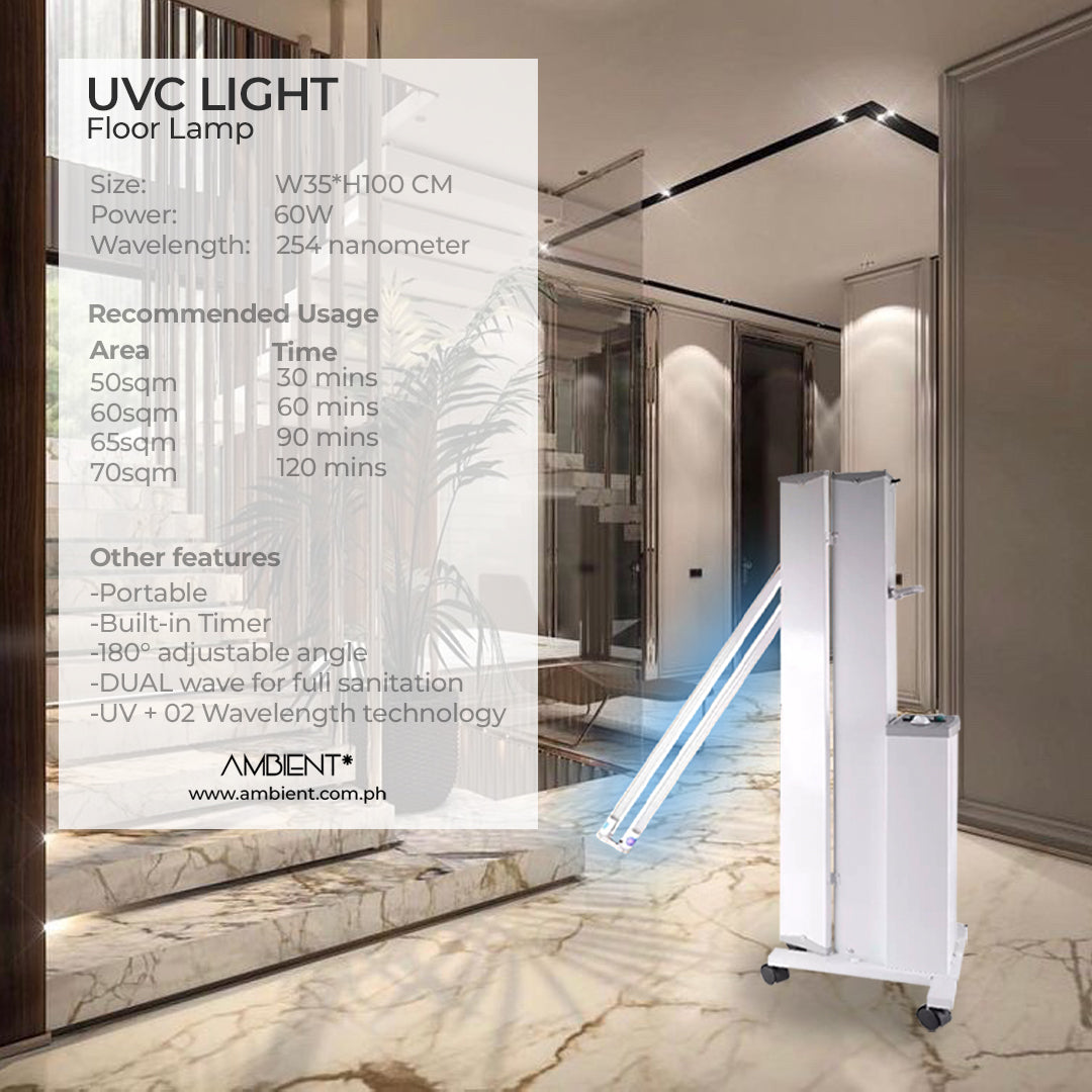 VINNA UVC Disinfectant Floor Lamp