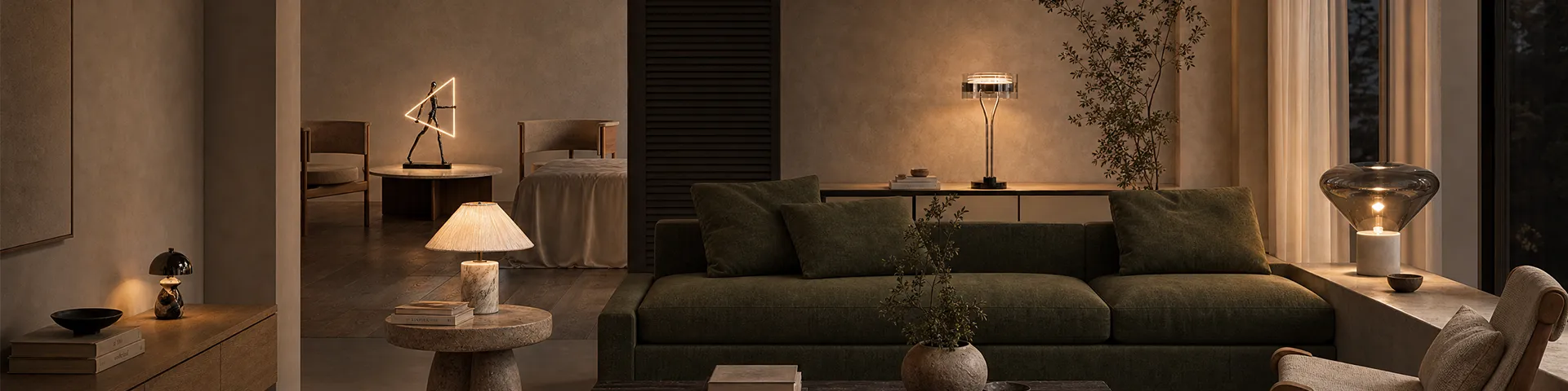 Modern table lamp collection by Ambient Lighting