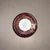 Gemma Violet circular wall lamp with illuminated center
