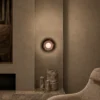 Gemma Violet wall lamp in a contemporary living room
