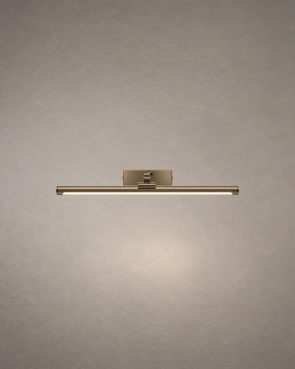 Kamari linear wall lamp in Brushed Bronze Matte Oil finish