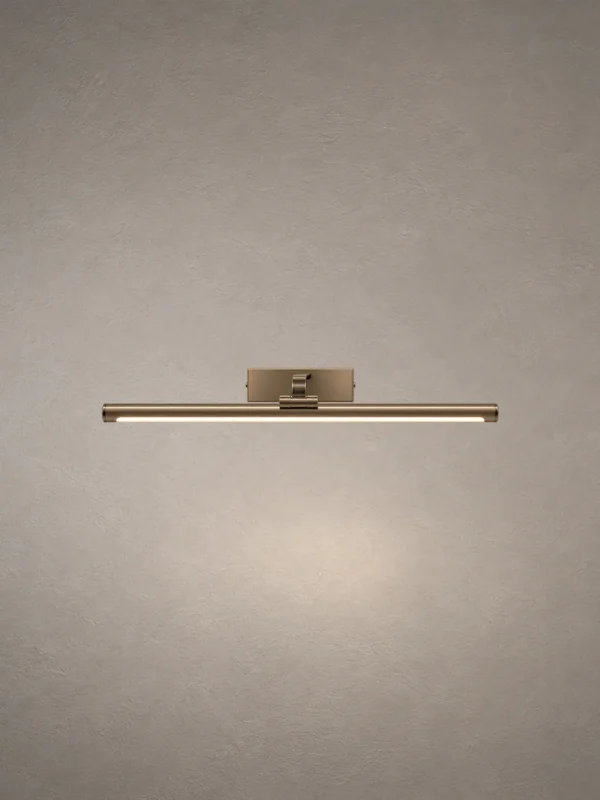 Kamari linear wall lamp in Brushed Bronze Matte Oil finish