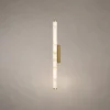 Leti vertical wall lamp in Bronze Gold finish