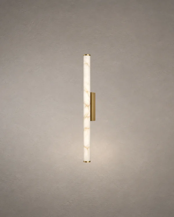 Leti vertical wall lamp in Bronze Gold finish