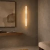 Leti vertical wall lamp in Gun Black finish