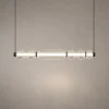 Orbis Horizontal Pendant Light with rounded glass forms